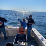 Men fishing on a boat